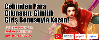 Hemen Katıl, Bonusunu Kap banner